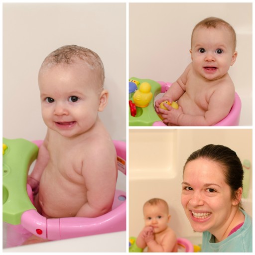 Bathtime Collage